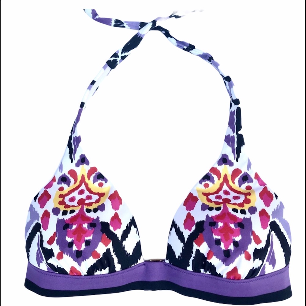 Victoria Secret boho printed halter bikini top - Picture 2 of 12